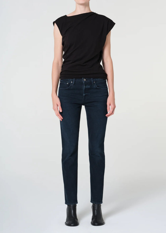 AGOLDE Denim Cocktail Ankle Jean, Substitute Soho-Boutique