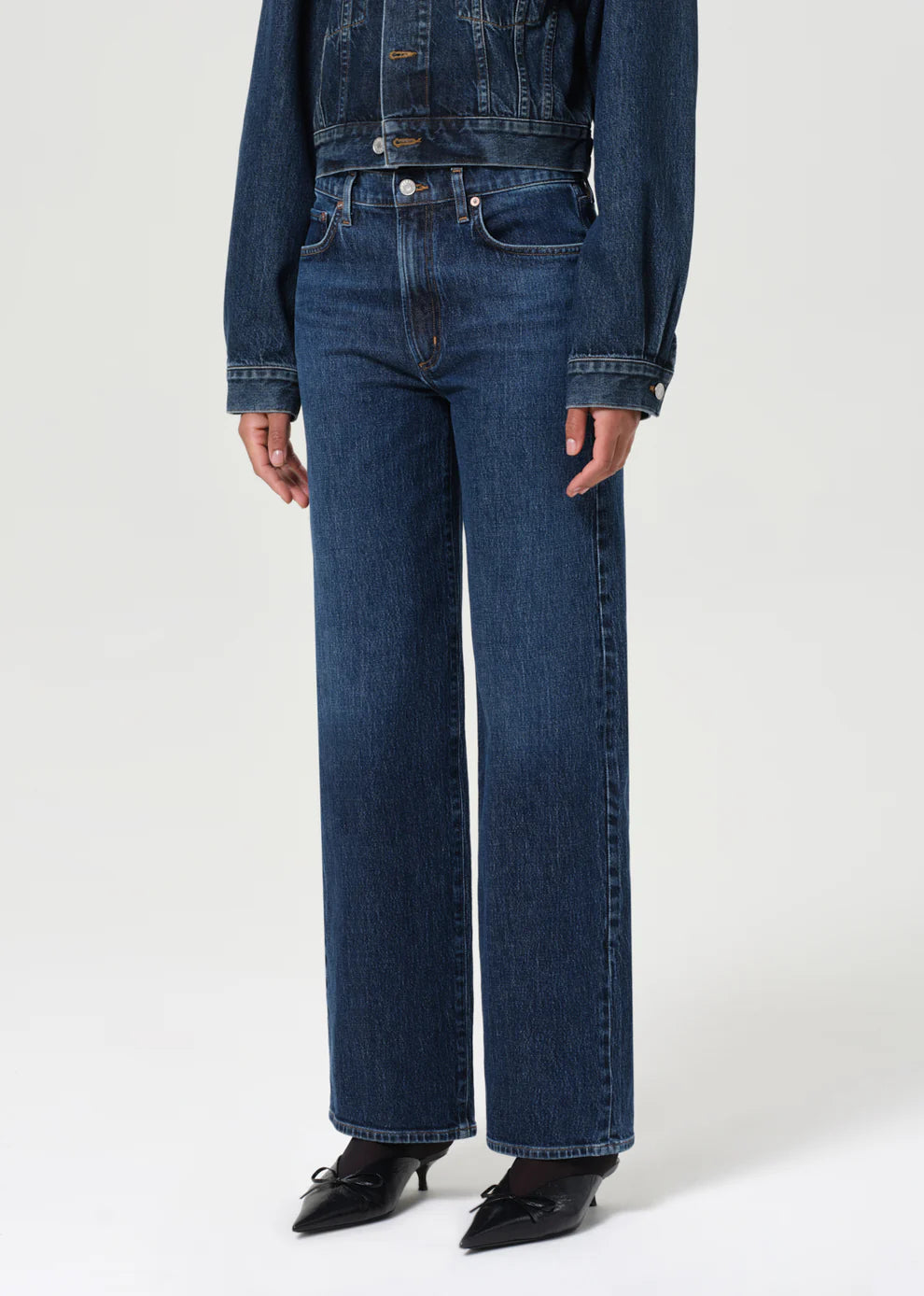 AGOLDE Denim Harper Straight Jean, Echo Soho-Boutique