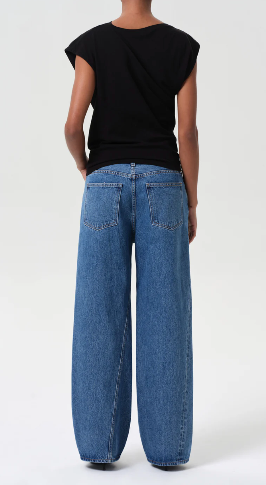 AGOLDE Denim Twist Low Slung Baggy, Myth Soho-Boutique
