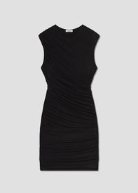 AGOLDE Dress Ester Twist Dress, Black Soho-Boutique