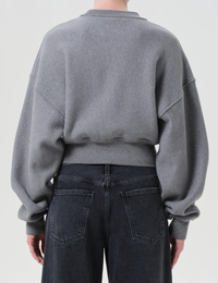 AGOLDE Sweatshirt Kit Sweatshirt, Grey Heather Soho-Boutique