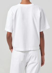 AGOLDE T-Shirt Sulma Tee, White Soho-Boutique