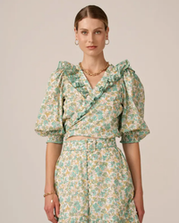byTiMo Blouse Cotton Party Top, Anemone Soho-Boutique