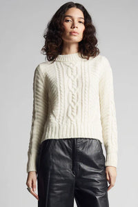 Eleven Six Sweater Carly Sweater, Ivory Soho-Boutique
