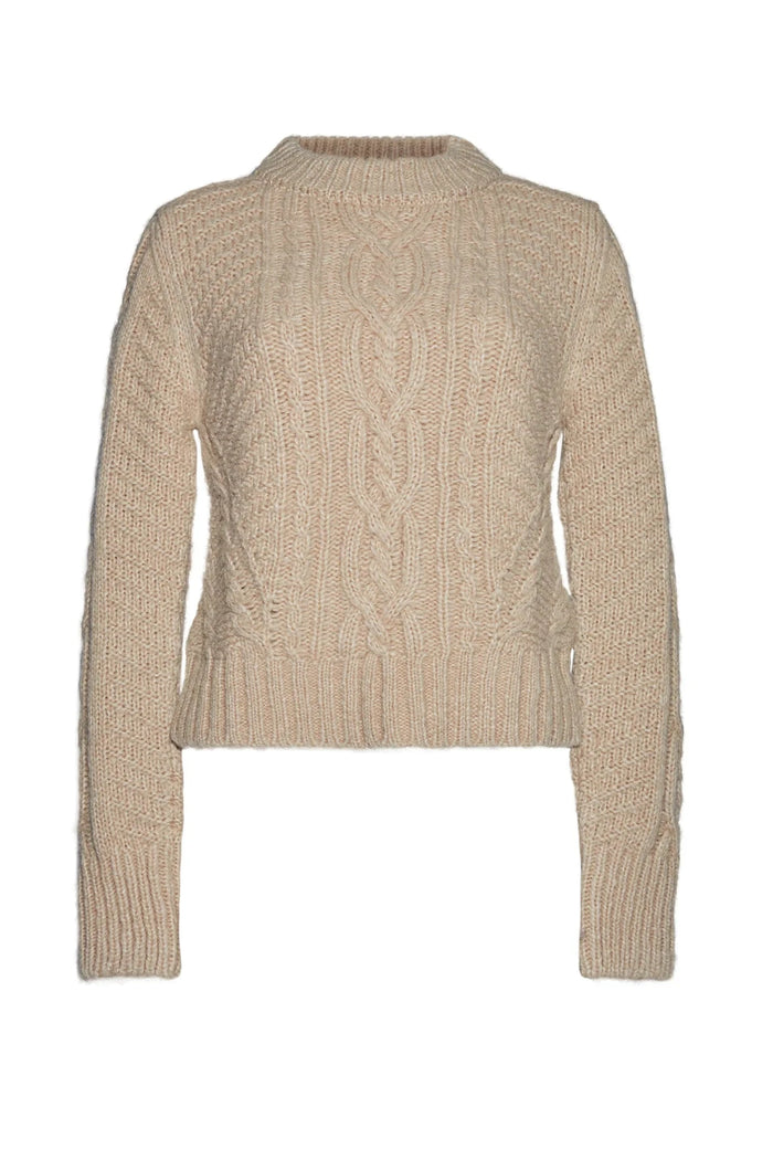 Eleven Six Sweater Carly Sweater, Pale Camel Soho-Boutique