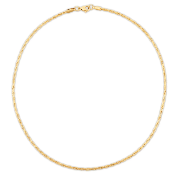 ELLIE VAIL Necklace Calla Flat Rope Chain Necklace Soho-Boutique