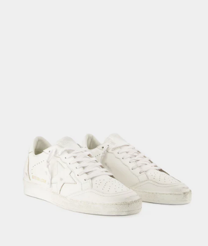 Golden Goose Deluxe Brand Sneakers Ball Star, Optic White Soho-Boutique
