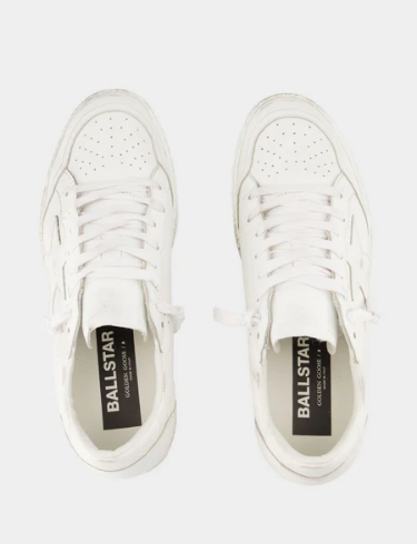 Golden Goose Deluxe Brand Sneakers Ball Star, Optic White Soho-Boutique