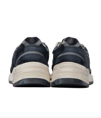 Golden Goose Deluxe Brand Sneakers Dad Star, Dark Blue Silver Soho-Boutique