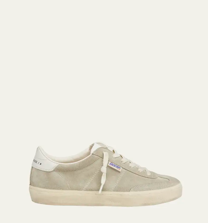 Golden Goose Deluxe Brand Sneakers Soul Star Suede Taupe Soho-Boutique