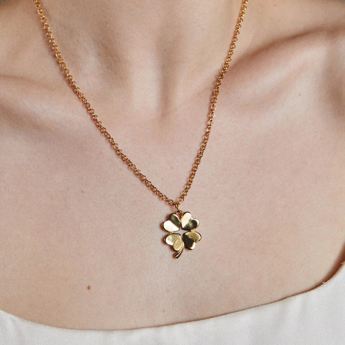 Hart Jewelry Necklace Small Luck and Love Clover Necklace Soho-Boutique