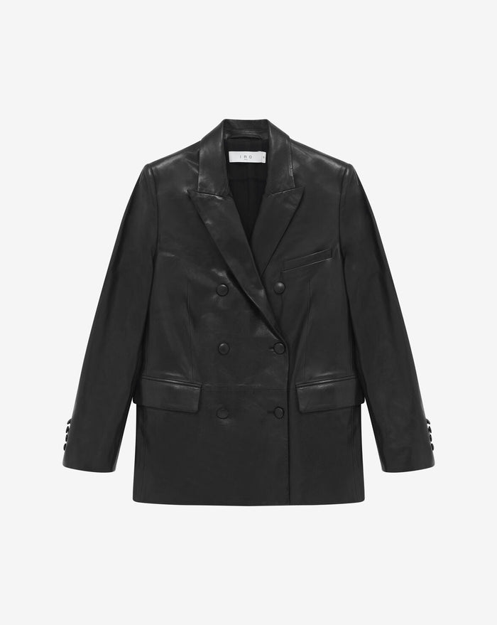 IRO Jacket Doumi Suit Jacket, Black Soho-Boutique