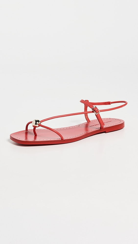 Lara Sandal, Red – Soho Boutique