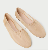 Loeffler Randall Shoe Landon Mesh Flat, Caramel Soho-Boutique