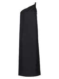 LouLou Studio Adela Dress, Black Soho-Boutique