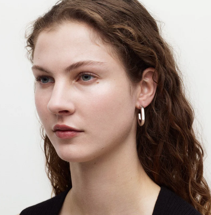 MACHETE Earrings #1 Perfect Hoops in Gold Soho-Boutique