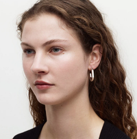 MACHETE Earrings #1 Perfect Hoops in Gold Soho-Boutique