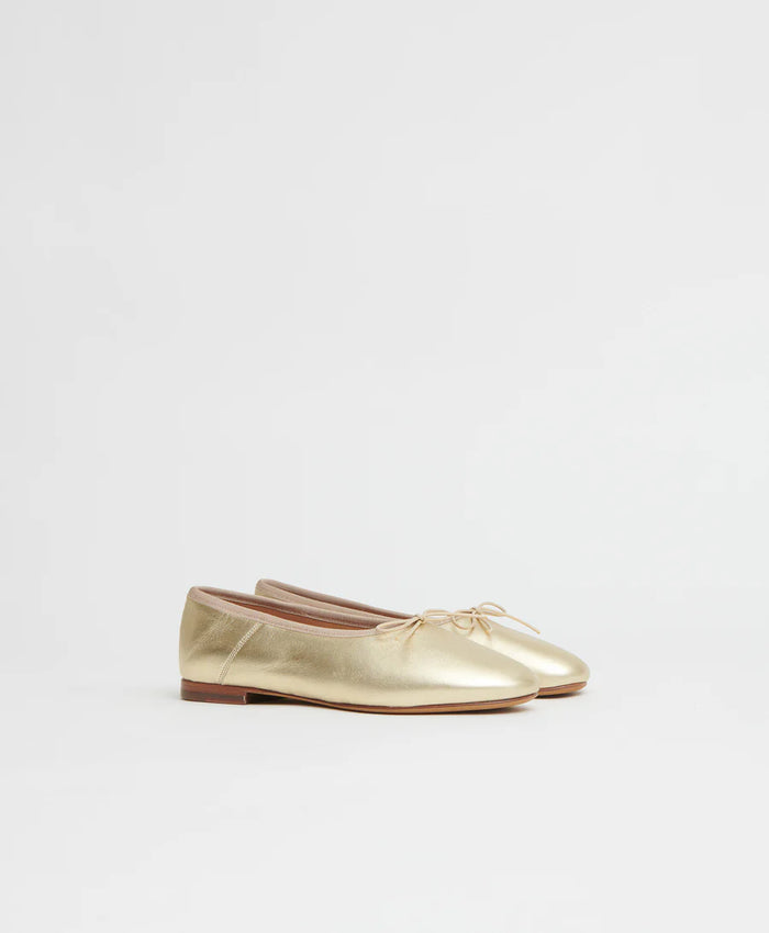 MANSUR GAVRIEL Shoes Dream Ballerina, Gold Soho-Boutique