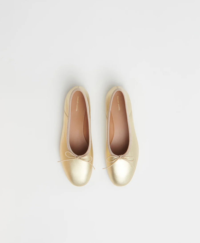 MANSUR GAVRIEL Shoes Dream Ballerina, Gold Soho-Boutique