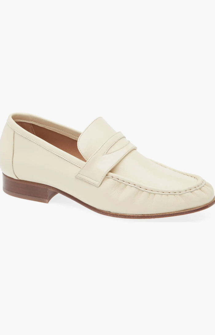 MANSUR GAVRIEL Shoes Ruched Loafer, Jasmine Soho-Boutique