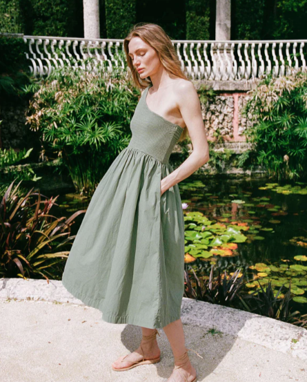 NATION LTD Connie Dress, Sea Spray Soho-Boutique