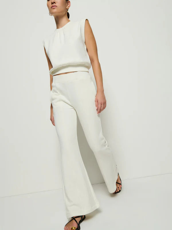 NATION LTD Sweatpants Reece Sweatpant, Porcelain Soho-Boutique