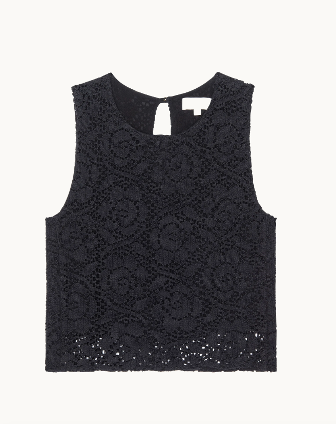 NATION LTD Tank Sheri Tank, Jet Black Soho-Boutique