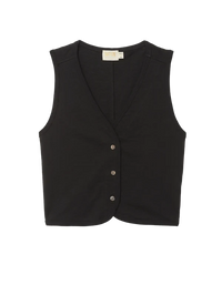 NATION LTD Vienna Vest, Jet Black Soho-Boutique