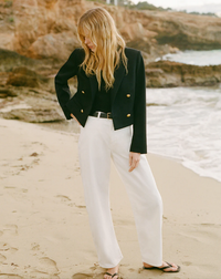 NILI LOTAN Pant Tribeca Pant, Stone Soho-Boutique