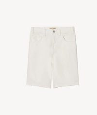 NILI LOTAN Shorts Russel Denim Short, Cream Soho-Boutique
