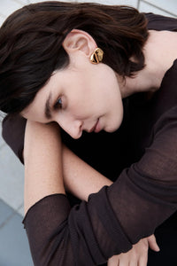 Nina Gordon Earrings Carmen Dome Earrings, Gold Soho-Boutique