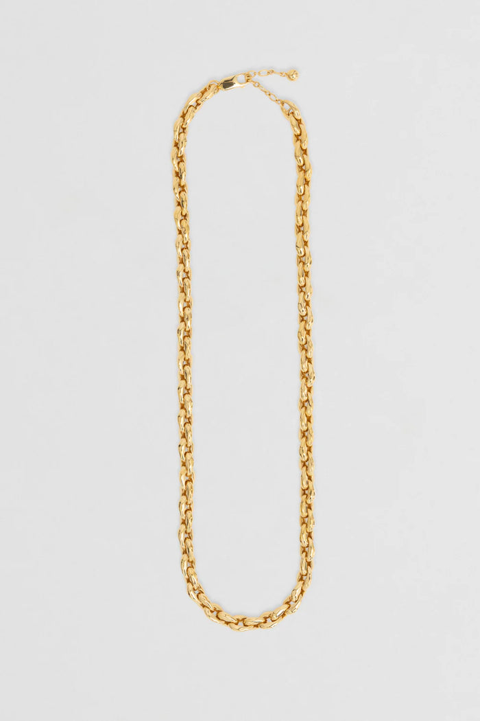 Nina Gordon Fine Jewelry Marina Chain Necklace, Gold Soho-Boutique
