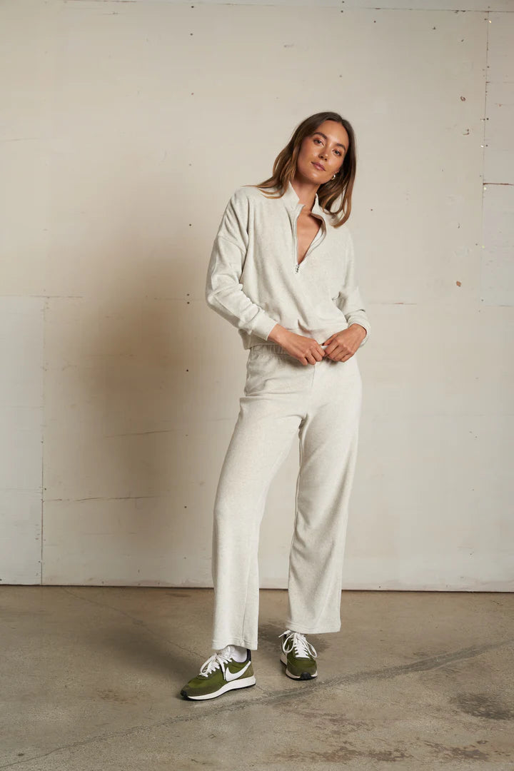 perfectwhitetee Sweatshirt Kiva sweatshirt, Oatmeal Soho-Boutique