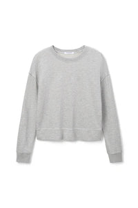 perfectwhitetee Sweatshirt Tyler Sweatshirt, Heather Grey Soho-Boutique