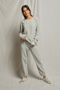 perfectwhitetee Sweatshirt Tyler Sweatshirt, Heather Grey Soho-Boutique