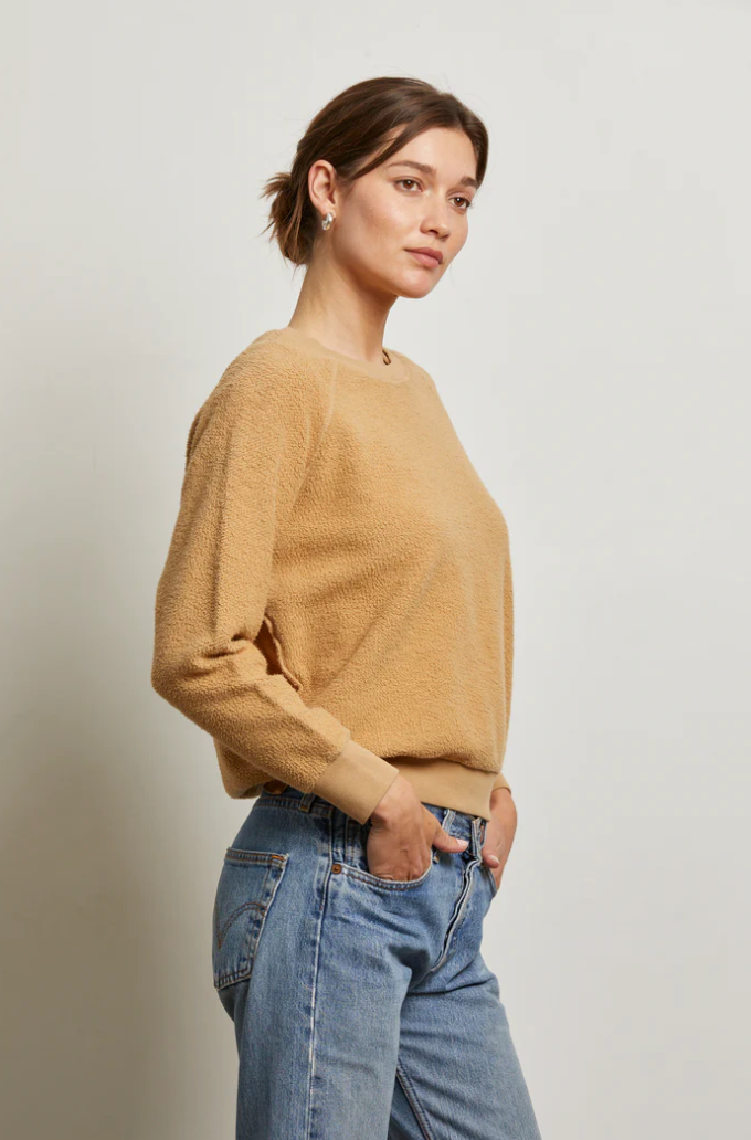 Ziggy Sweatshirt, Suede – Soho Boutique