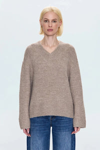 Pistola Sweater Talia Sweater, Taupe Soho-Boutique