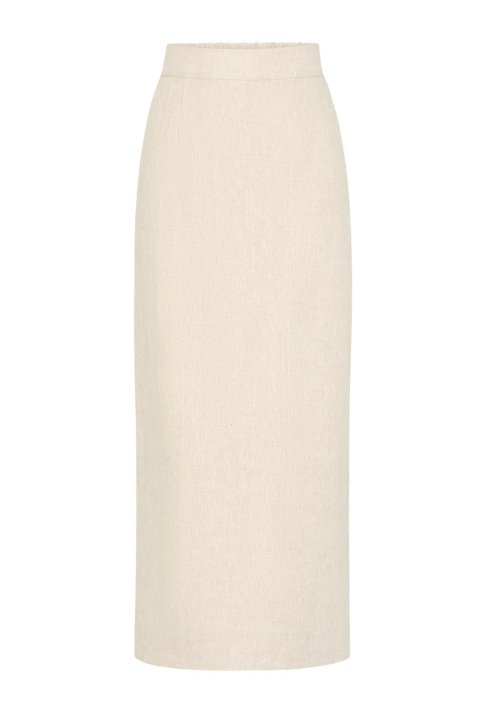 POSSE Skirt Emma Pencil Skirt, Natural Soho-Boutique