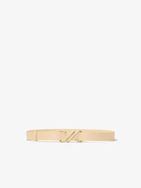 Proenza Schouler Belt Monogram Belt Shiny, Birch Soho-Boutique
