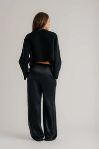 SABLYN Coat Floren Cropped Coat, Black Soho-Boutique