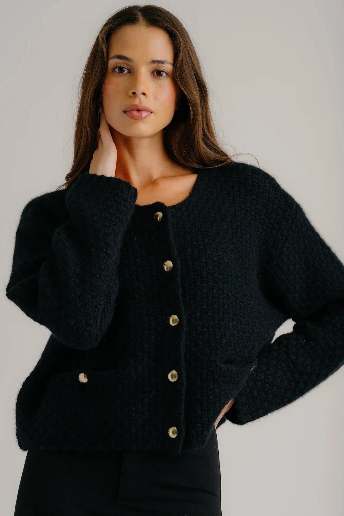 SABLYN Jacket Charlene Cashmere Jacket, Black Soho-Boutique