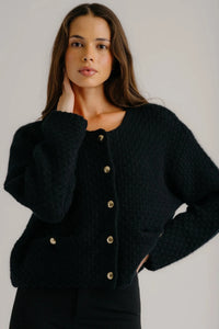 SABLYN Jacket Charlene Cashmere Jacket, Black Soho-Boutique