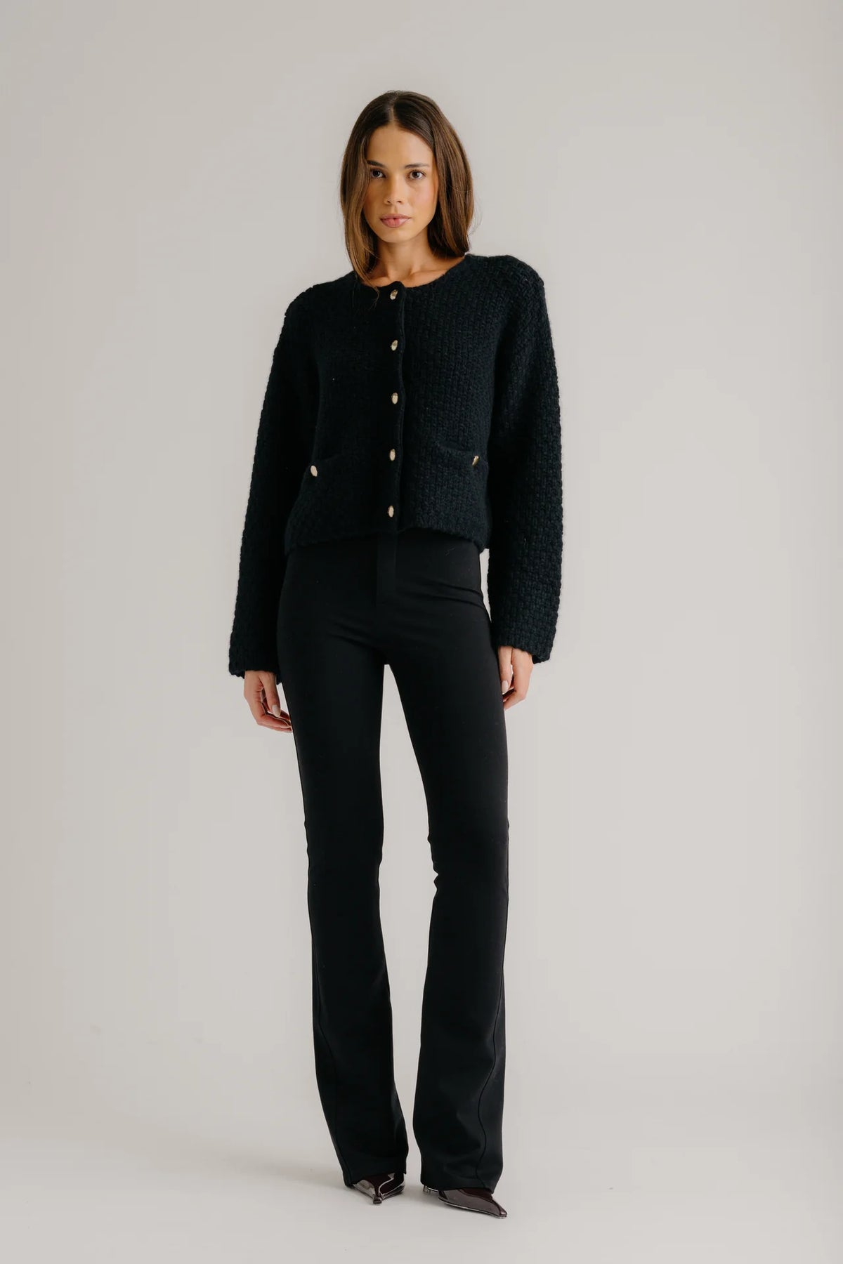SABLYN Jacket Charlene Cashmere Jacket, Black Soho-Boutique