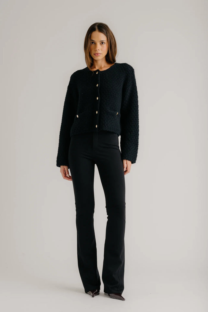 SABLYN Jacket Charlene Cashmere Jacket, Black Soho-Boutique