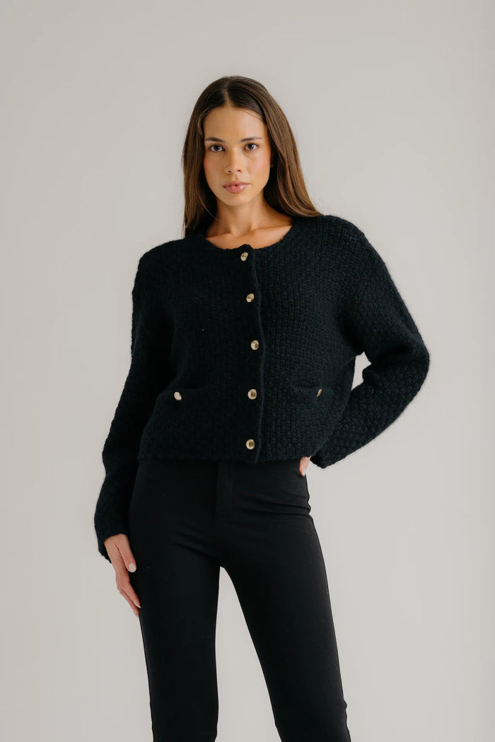 SABLYN Jacket Charlene Cashmere Jacket, Black Soho-Boutique