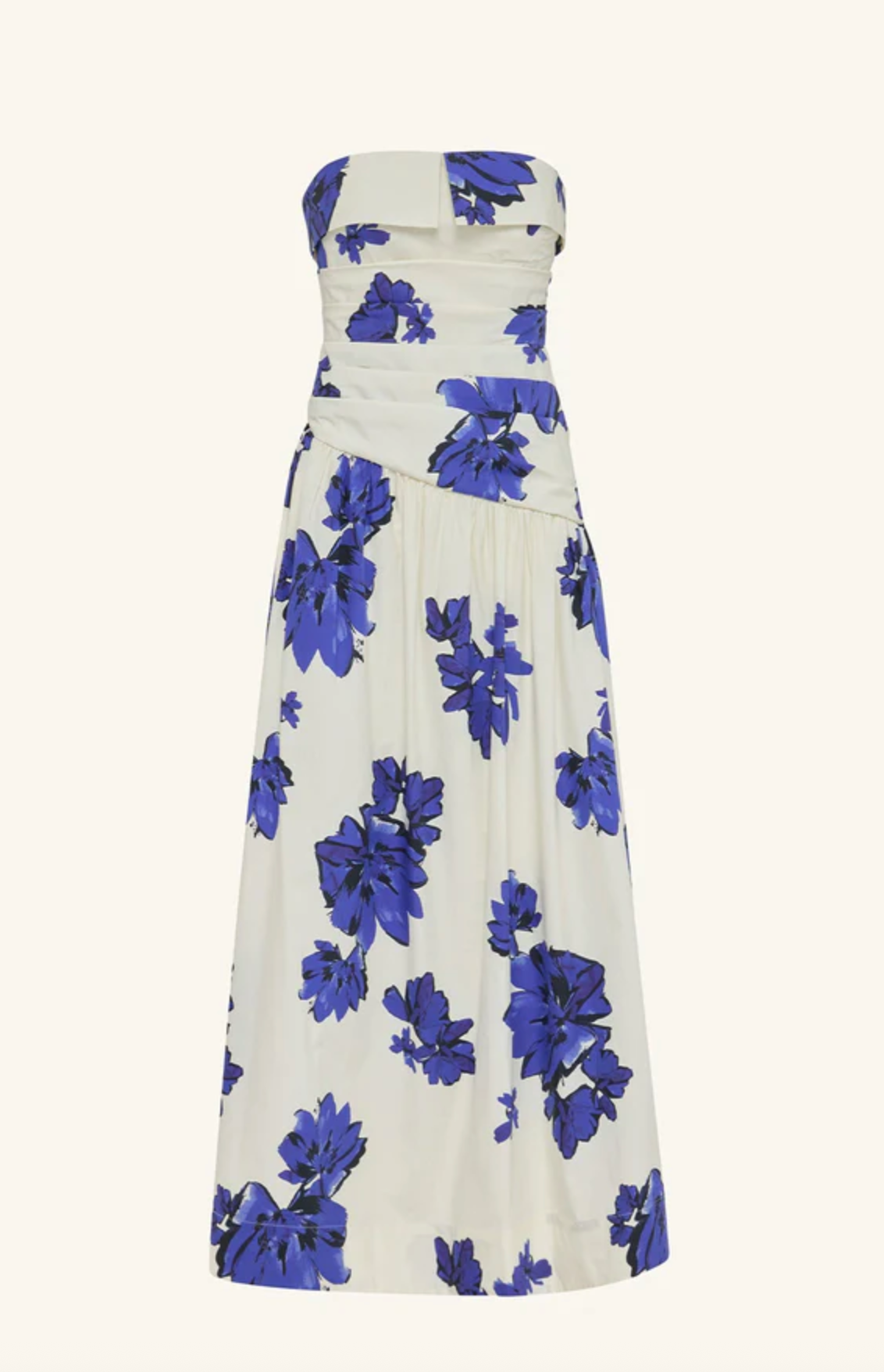 SHONA JOY Dress Enya Strapless Maxi Dress, Midnight Wallflower Soho-Boutique