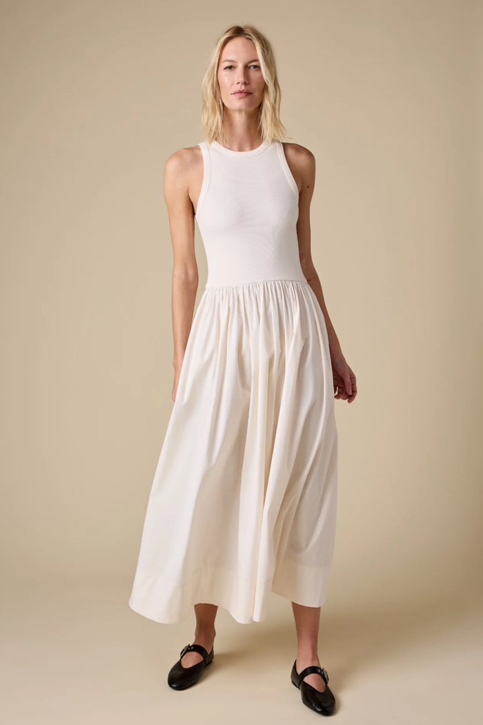 soldout.nyc Dress The RSVP Dress, Cream Soho-Boutique