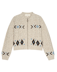 The Great Cardigan The Cavern Cardigan, Oat Soho-Boutique
