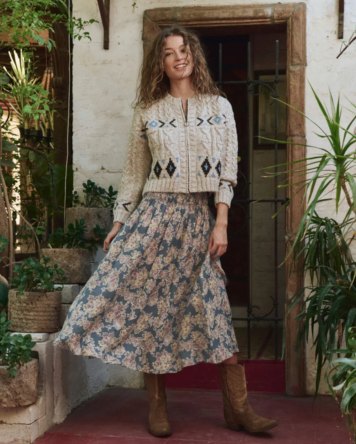 The Great Cardigan The Cavern Cardigan, Oat Soho-Boutique