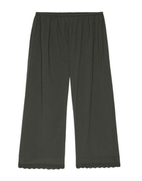 The Great Pajamas The Eyelet Easy Sleep Pant, Black Soho-Boutique